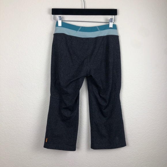 Lucy lucypowermax Gray blue Crop Pants Small - Picture 3 of 8
